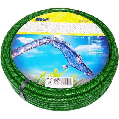 TUBI ITALIA vyztužená na vodu černo-zelená LIGHT 3/4" - 25m 02-01-3425 – Hledejceny.cz