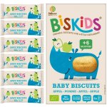 Belkorn BISkids BIO dětské celozrnné sušenky s banánem bez přidaného cukru 6M+ 120 g – Sleviste.cz
