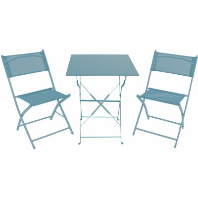 Linder Exclusiv Zahradní sestava BISTRO SET Modrá – Sleviste.cz