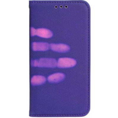 MobilMajak Huawei Y7 knížkové TERMO fialové – Zboží Mobilmania