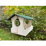 Zelená domácnost Krmítko pro ptáky domek OČSO závěsné zelené – Zboží Mobilmania