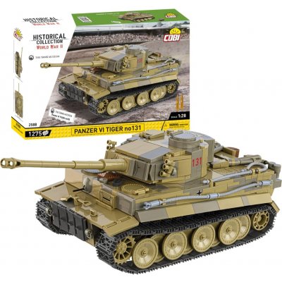 COBI 2588 World War II Německý tank Panzer VI TIGER 131 1:28 – Zboží Dáma