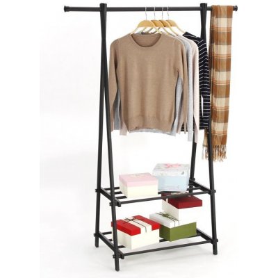 ModernHome YLT-0311F s policemi černý – Zbozi.Blesk.cz