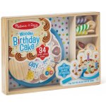 Melissa & Doug narozeninový dort set – Zboží Mobilmania