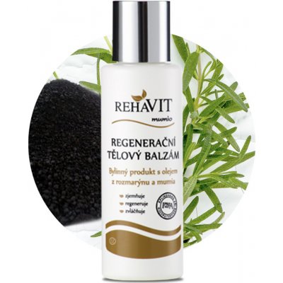 REHA Cosmetics | Rehavit | Mumio | Regenerační tělový balzám | 200 ml – Hledejceny.cz
