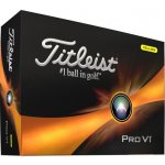 Titleist Pro V1 žluté 12 ks – Sleviste.cz