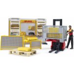 Bruder 62251 bworld DHL shop s paletovým vozíkem – Zbozi.Blesk.cz
