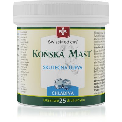 Swissmedicus Koňská mast chladivá 500 ml – Zbozi.Blesk.cz