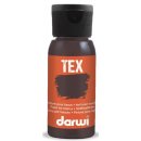 Darwi Tex barva na textil Tmavě hnědá 50 ml