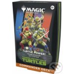 Wizards Of The Coast Magic: The Gathering Teenage Mutant Ninja Turtles: Turtle Power! Commander Deck – Zboží Mobilmania