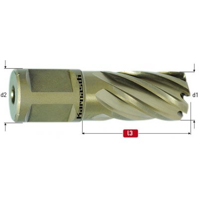 Karnasch jádrový vrták Gold-Line 12x30 mm KR120U