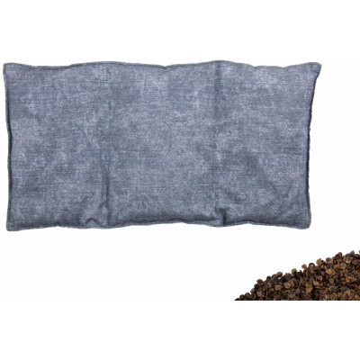 VFstyle nahřívací polštářek bederní s pohankovými slupkami 50x20 cm Grey – Sleviste.cz