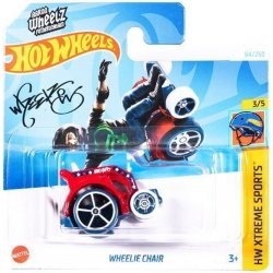 Mattel Hot Weels 4/5 RIDE-ONS Wheelie Chair modrý