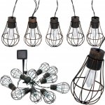 Polux LED Solární venkovní řetěz 10xLED 1xAAA 4,8 m IP44 SA1249 – Zboží Dáma