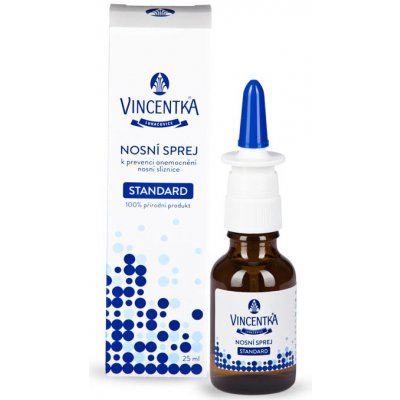 Vincentka Nosní sprej Standard 25ml