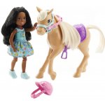 Mattel Barbie Chelsea s poníkem FRL84 – Zboží Dáma