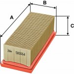 Vzduchový filtr VALEO 585064 – Hledejceny.cz