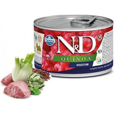 N&D Quinoa Dog Adult Digestion Lamb & Fennel 2 x 140 g