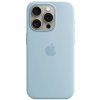 Pouzdro a kryt na mobilní telefon Apple Apple iPhone 15 Pro Silicone Case MagSafe Light modré MWNM3ZM/A