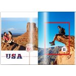 Empikfoto fotokniha Dovolená v USA, 20x30 cm, fotografický papír, tvrdé lesklé desky, 20 stran