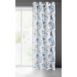 HOTOVÁ ZÁCLONA AIDA 140X250 CM MODRÁ – Zboží Mobilmania
