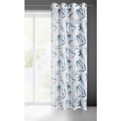 HOTOVÁ ZÁCLONA AIDA 140X250 CM MODRÁ – Zboží Mobilmania