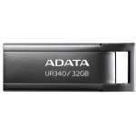 ADATA 64GB UR340, USB 3.2 Dash Drive, kov lesklá černá - AROY-UR340-64GBK – Zboží Mobilmania