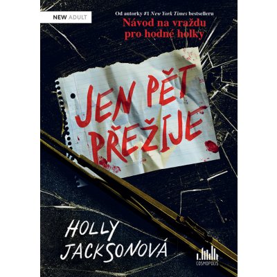 Jen pět přežije - Holly Jacksonová – Zboží Mobilmania