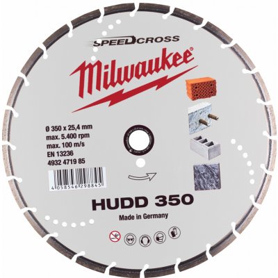 Milwaukee Diamantový kotouč 230mm 4932399822 – Zboží Mobilmania