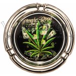 WeedShop Skleněný popelník Cannabis Skull Magic Weed – Zboží Dáma