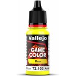 Vallejo: Game Color Fluorescent Yellow 18ml – Zboží Mobilmania