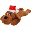 Hračka pro psa Nobby Vánoční plyšový pes Schlappi 42 cm