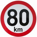 VAN WEZEL Omezení rychlosti 80 km retroreflexní prumer 150 mm (na prívesy) 9907772 – Hledejceny.cz