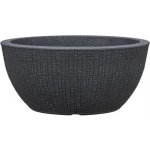 Scheurich Miska na rostliny Barceo 39 cm x 18 cm Stony Black – Sleviste.cz