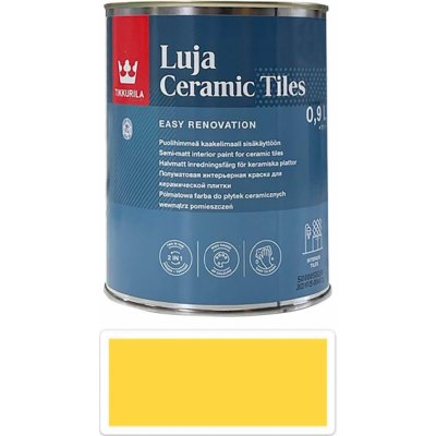 TIKKURILA Luja Ceramic Tiles 0,9 l Zinkově žlutá