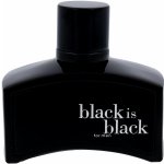 Nuparfums Black is Black toaletní voda pánská 100 ml – Zboží Mobilmania