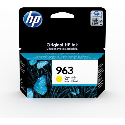 HP 963 originální inkoustová kazeta žlutá 3JA25AE – Zboží Mobilmania