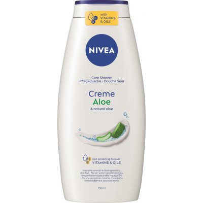 Nivea Creme Aloe sprchový gel 750 ml – Zboží Dáma