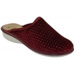 Santé LX/9040 dámská domácí obuv bordo flitry bordo – Sleviste.cz