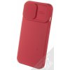 Pouzdro a kryt na mobilní telefon Apple Pouzdro 1Mcz CamShield Soft Apple iPhone 13 třešňově červené