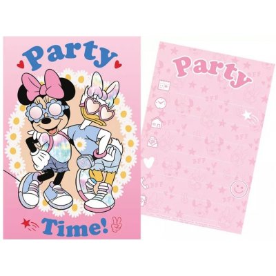 Minnie Mouse Párty pozvánky Minnie & Daisy – Hledejceny.cz
