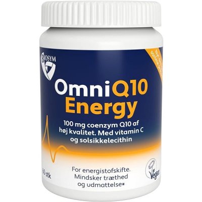 Biosym Dánsko OmniQ10 Energy, 60 kapslí