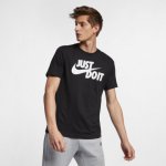 Nike NSW TEE JUST DO IT černé – Sleviste.cz