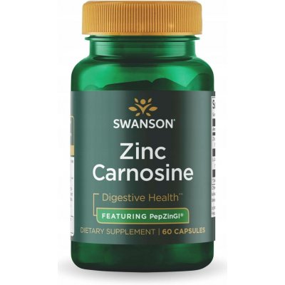 Swanson Health Products Zinek Karnosin 60 kapslí – Hledejceny.cz