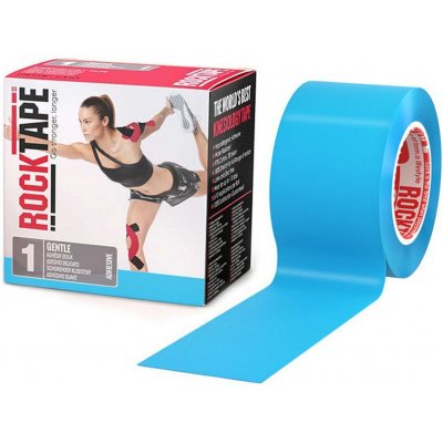 RockTape pro citlivou pokožku kineziologický tejp modrá 5 cm x 5 m – Zboží Mobilmania