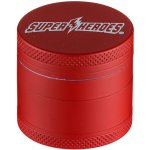 Super Heroes kovová čtyřpatrová drtička tabáku a bylinek 40 mm – Sleviste.cz