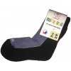 Surtex froté ponožky 70% merino fialové