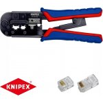 Knipex 97 51 10 Lisovací kleště pro konektory Western 190 mm (K 97 51 10) – Zboží Dáma