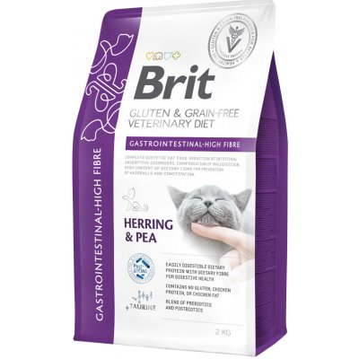 Brit Veterinary Diet Cat Grain Free Gastrointestinal High Fibre 2 kg – Zbozi.Blesk.cz