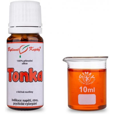 Bylinné kapky Tonka 100 % přírodní silice esenciální olej 10 ml – Hledejceny.cz